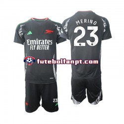 Camisola Alternativo Arsenal Merino 23 Época 2024/2025 Manga Curta ,Criança