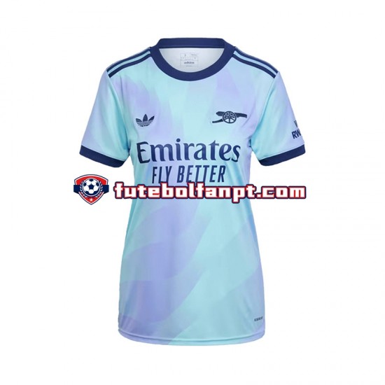 Camisola Alternativa (2ª) Arsenal Época 2024/2025 Manga Curta ,Senhora