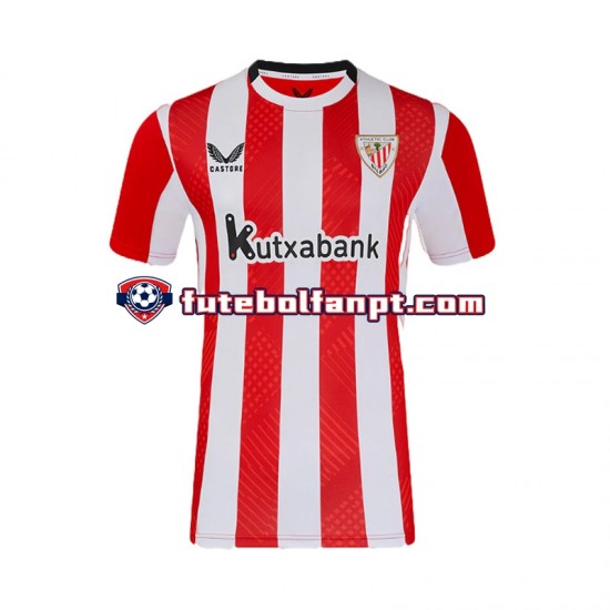 Camisola Principal Athletic Bilbao Época 2024/2025 Manga Curta ,Homem