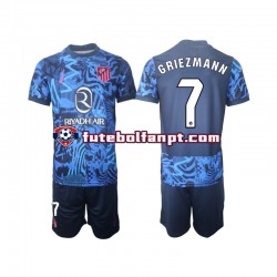 Camisola Alternativa (2ª) Atlético Madrid Griezmann 7 Época 2024/2025 Manga Curta ,Criança