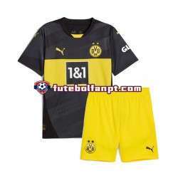 Camisola Alternativo Borussia Dortmund Época 2024/2025 Manga Curta ,Criança