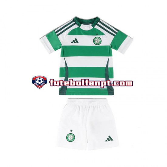 Camisola Principal Celtic Época 2024/2025 Manga Curta ,Criança