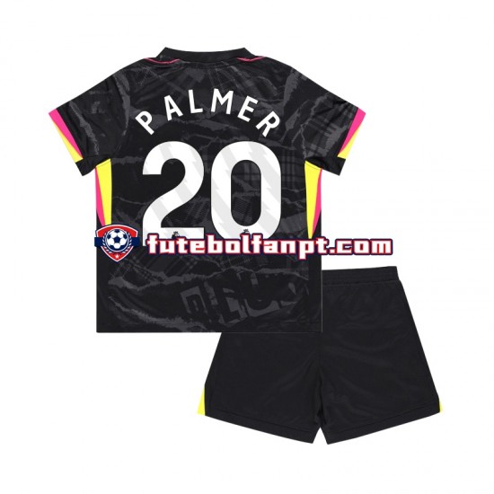 Camisola Alternativa (2ª) Chelsea Cole Palmer 20 Época 2024/2025 Manga Curta ,Criança