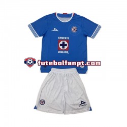 Camisola Principal Cruz Azul Época 2024/2025 Manga Curta ,Criança