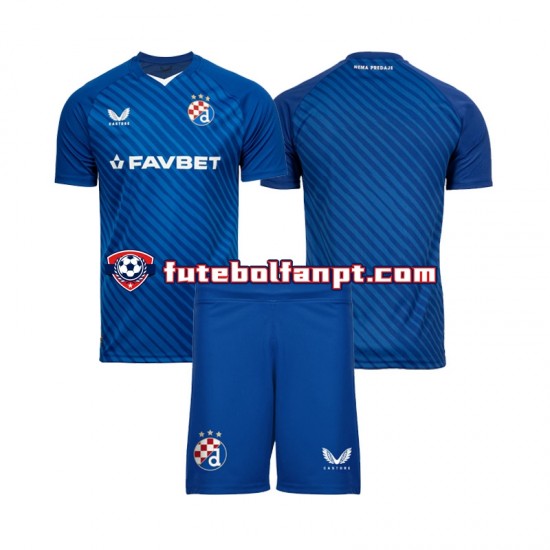 Camisola Principal Dinamo Zagreb Época 2024/2025 Manga Curta ,Criança