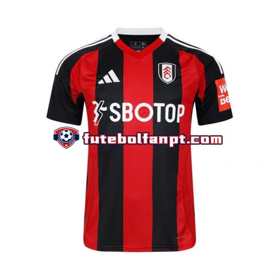 Camisola Alternativo Fulham Época 2024/2025 Manga Curta ,Homem