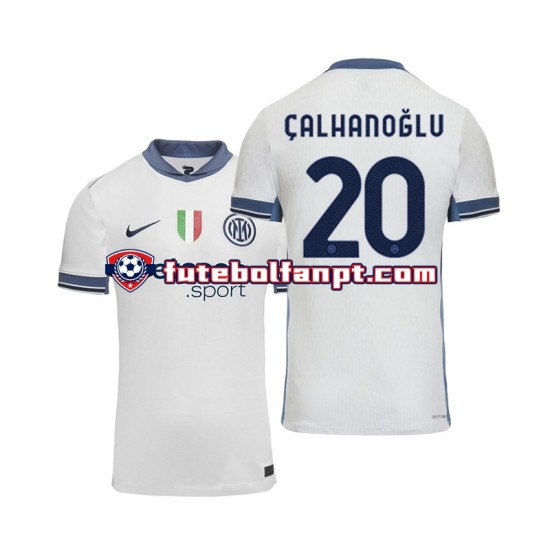 Camisola Alternativo Inter de Milão Hakan Calhanoglu 20 Época 2024/2025 Manga Curta ,Homem