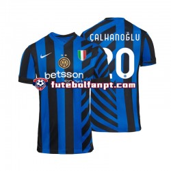 Camisola Principal Inter de Milão Hakan Calhanoglu 20 Época 2024/2025 Manga Curta ,Homem