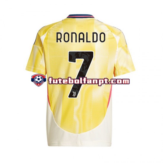 Camisola Alternativo Juventus Cristiano Ronaldo 7 Época 2024/2025 Manga Curta ,Homem