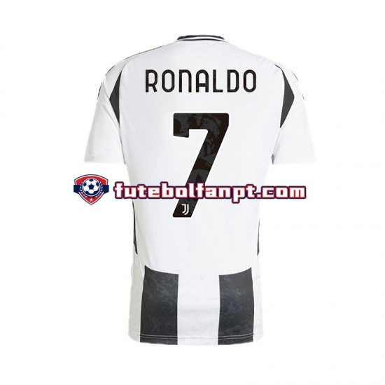 Camisola Principal Juventus Cristiano Ronaldo 7 Época 2024/2025 Manga Curta ,Homem