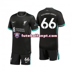 Camisola Alternativo Liverpool Alexander-Arnold 66 Época 2024/2025 Manga Curta ,Criança