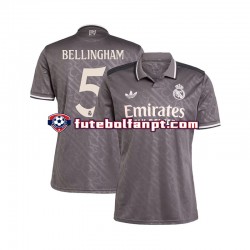 Camisola Alternativa (2ª) Real Madrid BELLINGHAM 5 Época 2024/2025 Manga Curta ,Homem