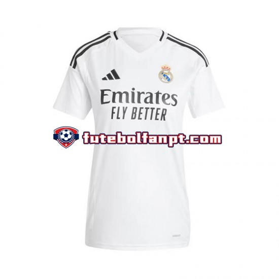 Camisola Principal Real Madrid Época 2024/2025 Manga Curta ,Senhora