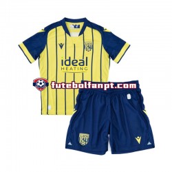 Camisola Alternativo West Bromwich Albion Época 2024/2025 Manga Curta ,Criança