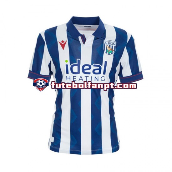 Camisola Principal West Bromwich Albion Época 2024/2025 Manga Curta ,Homem