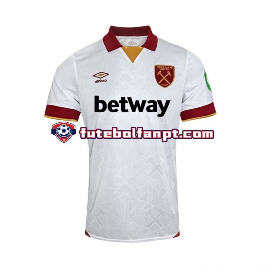 Camisola Alternativa (2ª) West Ham United Época 2024/2025 Manga Curta ,Homem